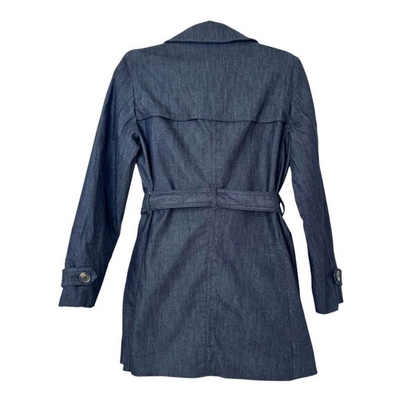 GAP 1969 Denim Trench Coat - Picture 3 of 5